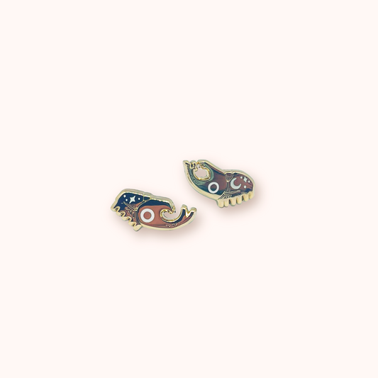 Beetle Squad Earrings ✦ Gold