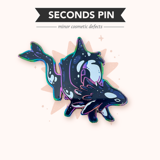 Orcamander ✦ Rainbow Pin (Seconds)