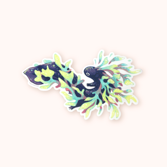 Leafy Seamander ✦ Matte Vinyl Sticker