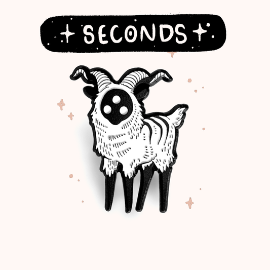 Bighorn Pin ✦ Black (Seconds)