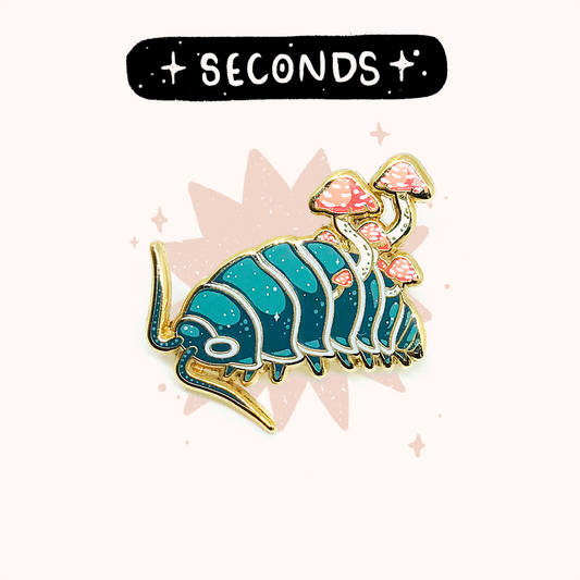 Isopod - Blue & Gold - seconds