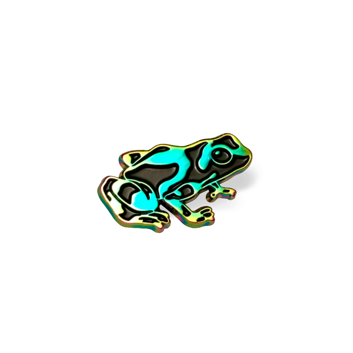 Poison Dart Frog ✦ Rainbow Pin